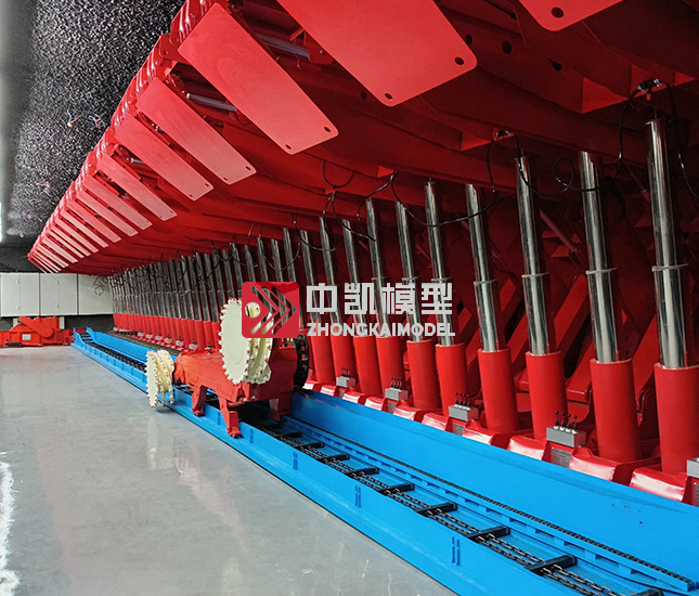 綜采工作面仿真模型